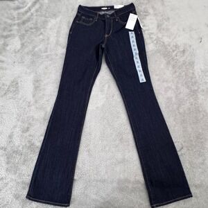 Old Navy NWT Curvy Boot Cut Blue‎ Jeans Women's Actual Size 26 x 31
